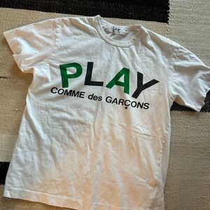 Comme des Garçons PLAY White Tee